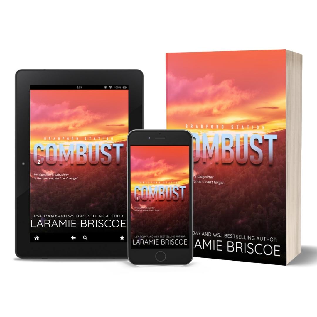 Combust (Bradford Station Book 2) Alternate Cover – Laramie Briscoe